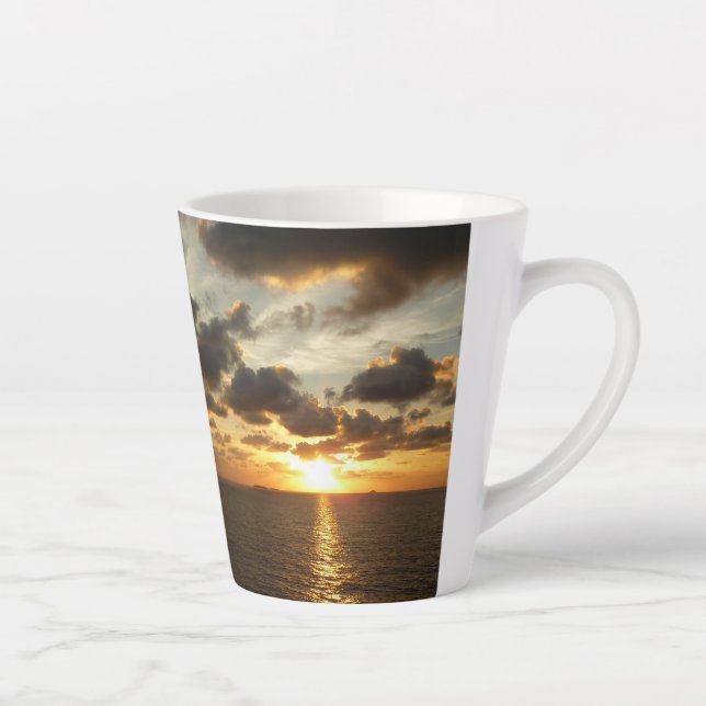 Tasse Latte Sunrise aux îles Virgin (Droite)