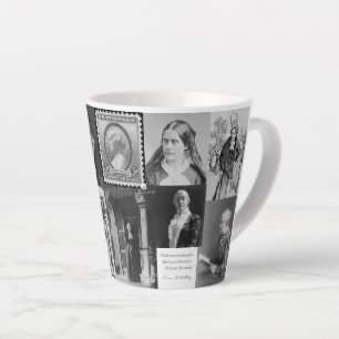 Tasse Latte Susan B Anthony Collage Féministe