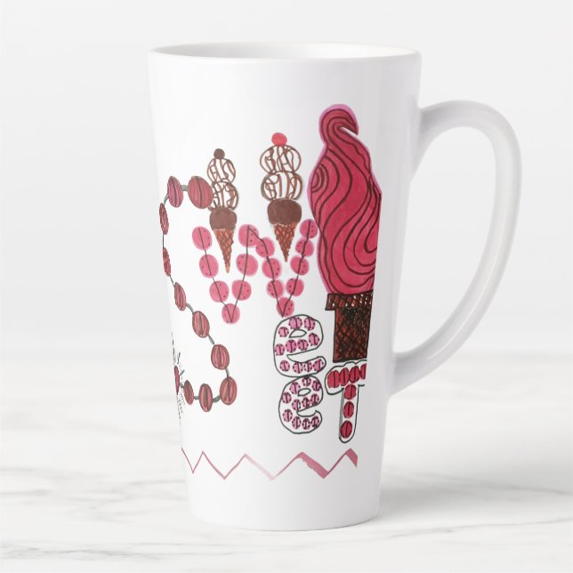 Tasse Latte Sweet Cream ice cream double  (Droite)