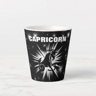 Tasse Latte Symbole Capricorne