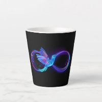 Symbole de Neon Infinity par Glowing Hummingbird