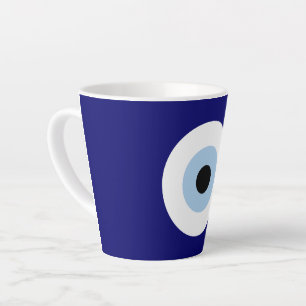 Tasse Latte Symbole de protection et de bonne chance