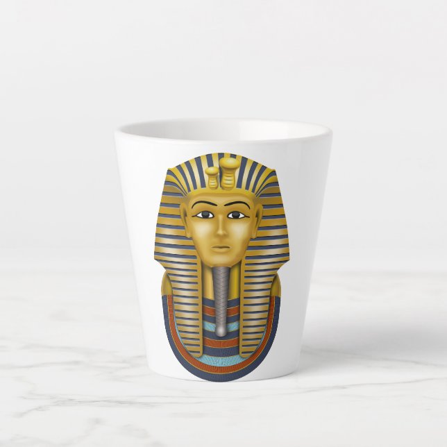 Tasse Latte Symboles pharaoniques égyptiens merveilleux 1 (Devant)