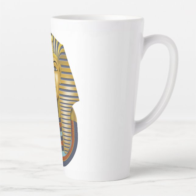 Tasse Latte Symboles pharaoniques égyptiens merveilleux 1 (Droite)