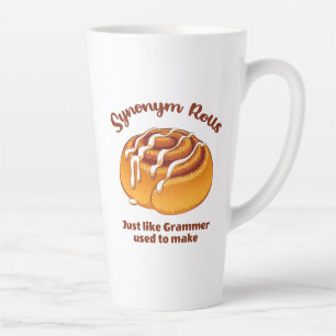 Tasse Latte Synonym Rolls Comme Grammer Utilisé Pour Faire