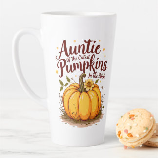 Tasse Latte Tante des Citrouilles les plus tranchants dans le
