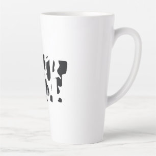 Tasse Latte tante vache imprimer vache motif