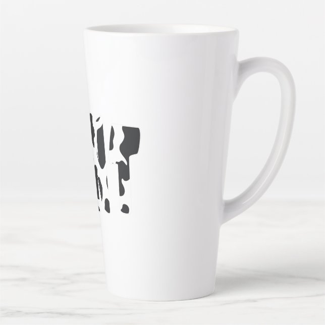 Tasse Latte tante vache imprimer vache motif (Droite)