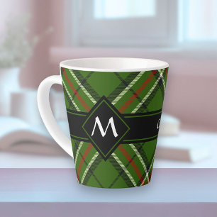 Tasse Latte Tarte verte, noire, rouge et blanche