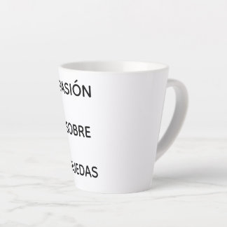 Tasse Latte Taza con frase del mundo del motor 