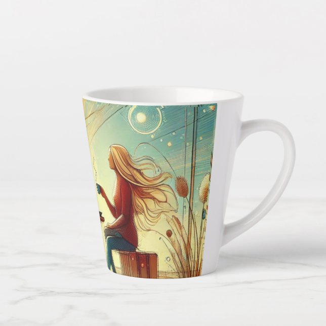 Tasse Latte  Taza de café  (Droite)