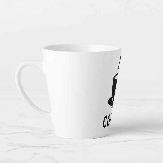 Tasse Latte Taza de café latte (Gauche)