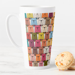 Tasse Latte Teddy Bear
