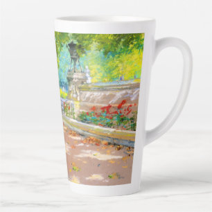 Tasse Latte Terrasse vintage, Prospect Park (1887) dessin