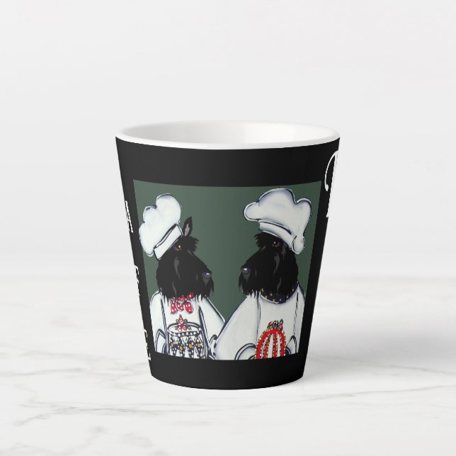 TASSE LATTE TERRIER ÉCOSSAIS (Devant)