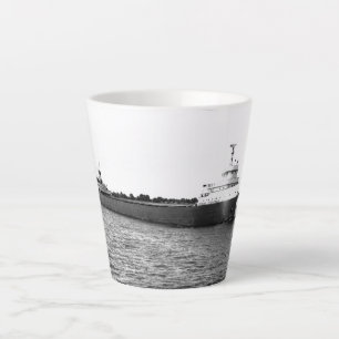 Tasse Latte The Edmund Fitzgerald Rivière St. Clair Vintage