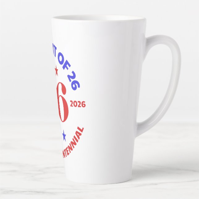 TASSE LATTE THE SPIRIT OF 26 - SEMIQUINCENTENNIAL (Droite)