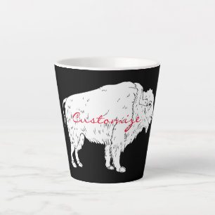 Tasse Latte Thunder_Cove de Buffalo Blanc