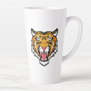 Tasse Latte Tigre torche tête-25818