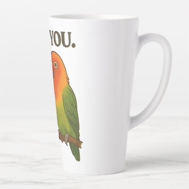 Tasse Latte Together Forever Lovebirds (Droite)