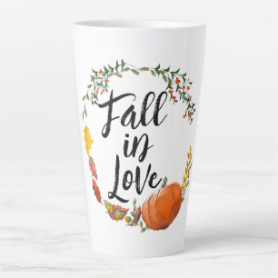 Tasse Latte Tomber dans l'amour