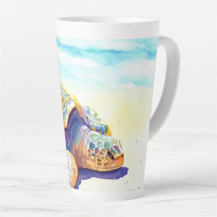 Tasse Latte Tortue de soleil 6