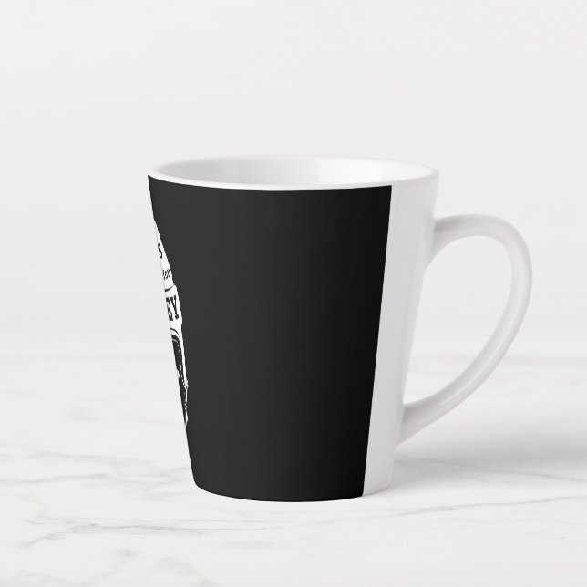 Tasse Latte Toujours un grand jour pour le hockey (Droite)