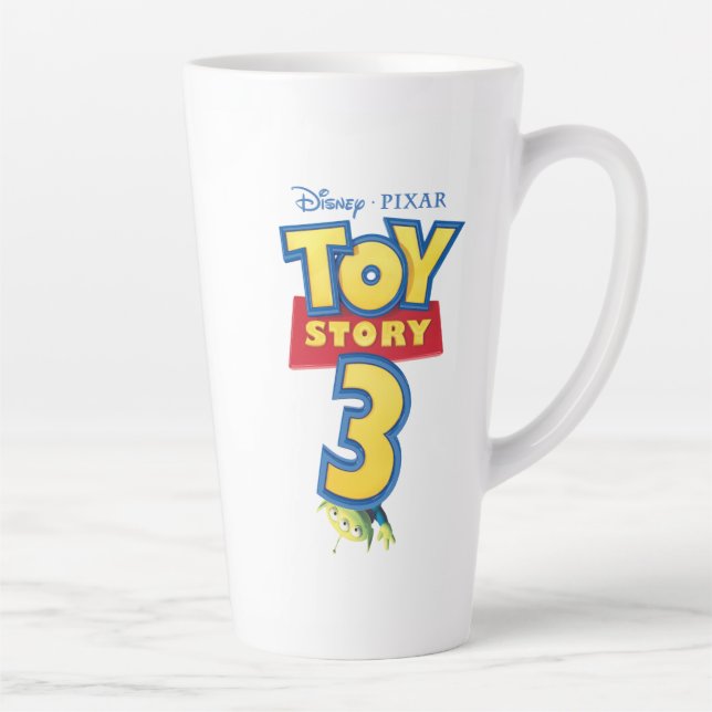 Tasse Latte Toy Story 3 - Logo (Droite)