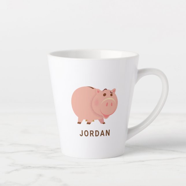 Tasse Latte Toy Story 4| Illustration Hamm (Droite)