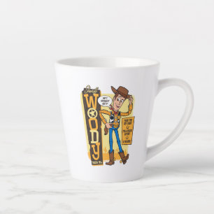 Tasse Latte Toy Story 4  Publicité Vintage de poupée en bois
