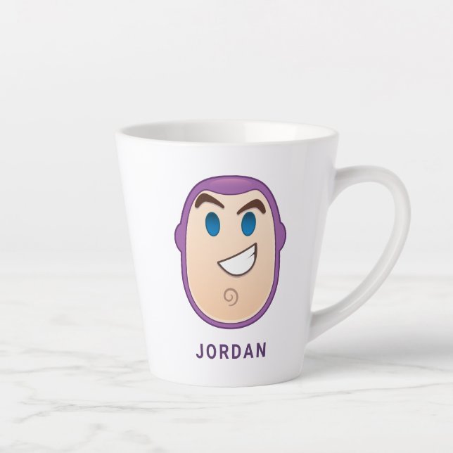 Tasse Latte Toy Story| Emoji de Buzz (Droite)