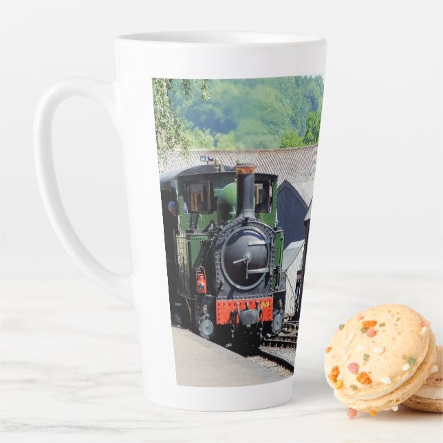TASSE LATTE TRAIN À VAPEUR (En situation)