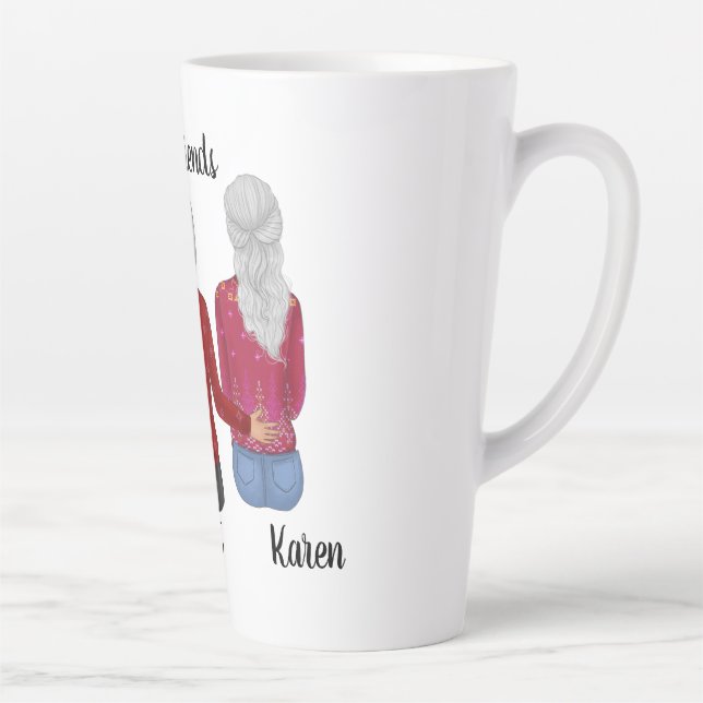 Tasse Latte Trois bons amis (Droite)