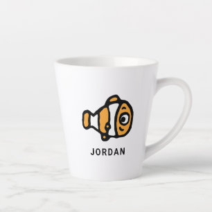 Tasse Latte Trouver Dory  Caricature Nemo
