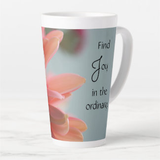 Tasse Latte Trouver la joie