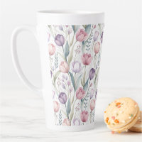 Tulipe scandinave modèle floral