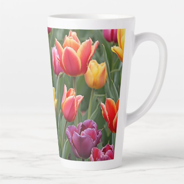 Tasse Latte Tulipes néerlandaises (Droite)