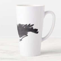 Tuschekunst chinois avec motif d'oiseaux