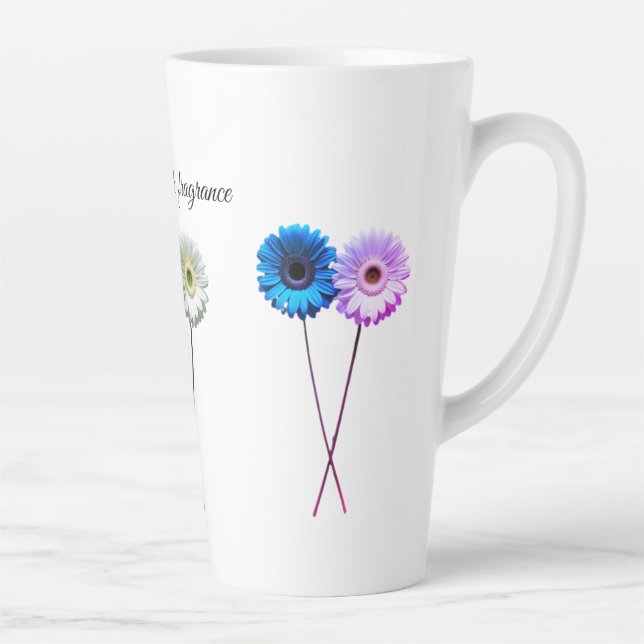 Tasse Latte Twin Contrast Dual Bloom Balance in Bloom Two Side (Droite)