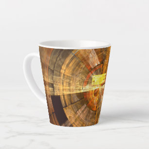 Tasse Latte Type abstrait d'intégrité