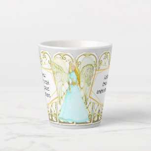 Tasse Latte Un ange gardien pour les filles DO-IT-YOURSELF pr