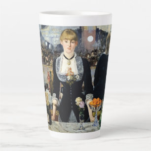 Tasse Latte Un bar aux Folies-Bergère de Manet
