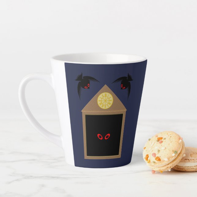 Tasse Latte Un manque de générosité de Ravens Halloween (En situation)