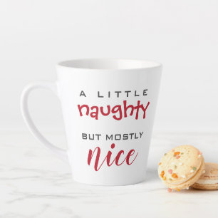 Tasse Latte Un petit coquin de Noël pour la plupart sympa