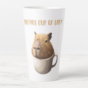 Tasse Latte Une autre Coupe de Capy avec de mignons Capybara