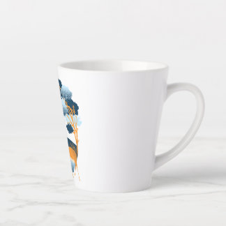 Tasse Latte "Une Coupe près de mes objectifs"