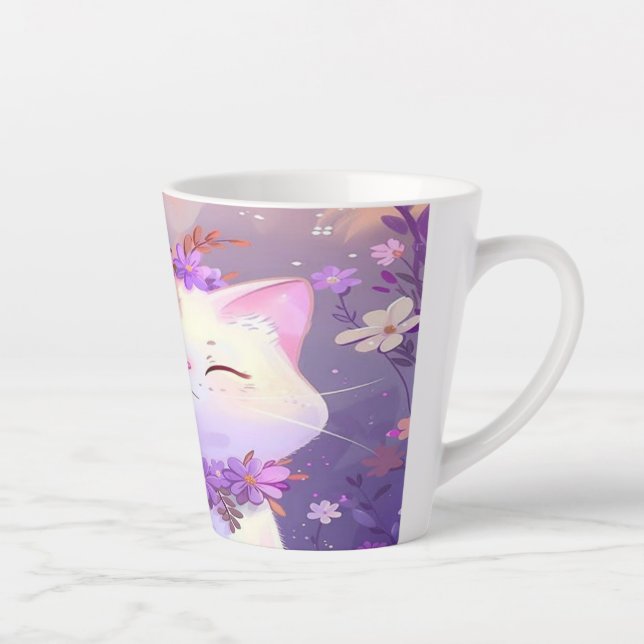Tasse Latte Une gorgée à facettes pourries (Droite)