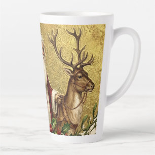 Tasse Latte Une période de Noël heureuse