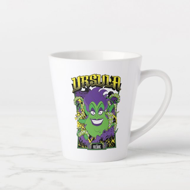 Tasse Latte Ursula| Design néon (Droite)