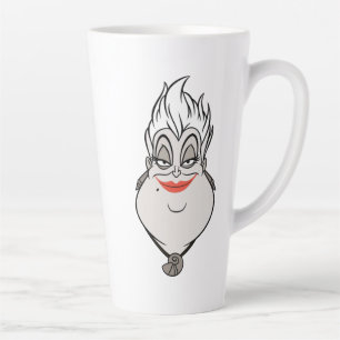 Tasse Latte Ursula Un visage méchant